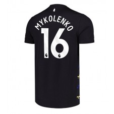 Everton Vitaliy Mykolenko #16 Tredje Tröja 2025-26 Korta ärmar